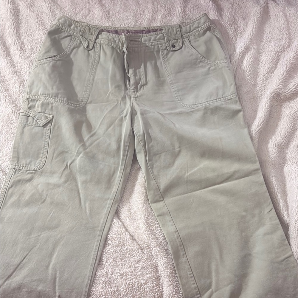 Caribbean Joe Gray Straight Leg Pants